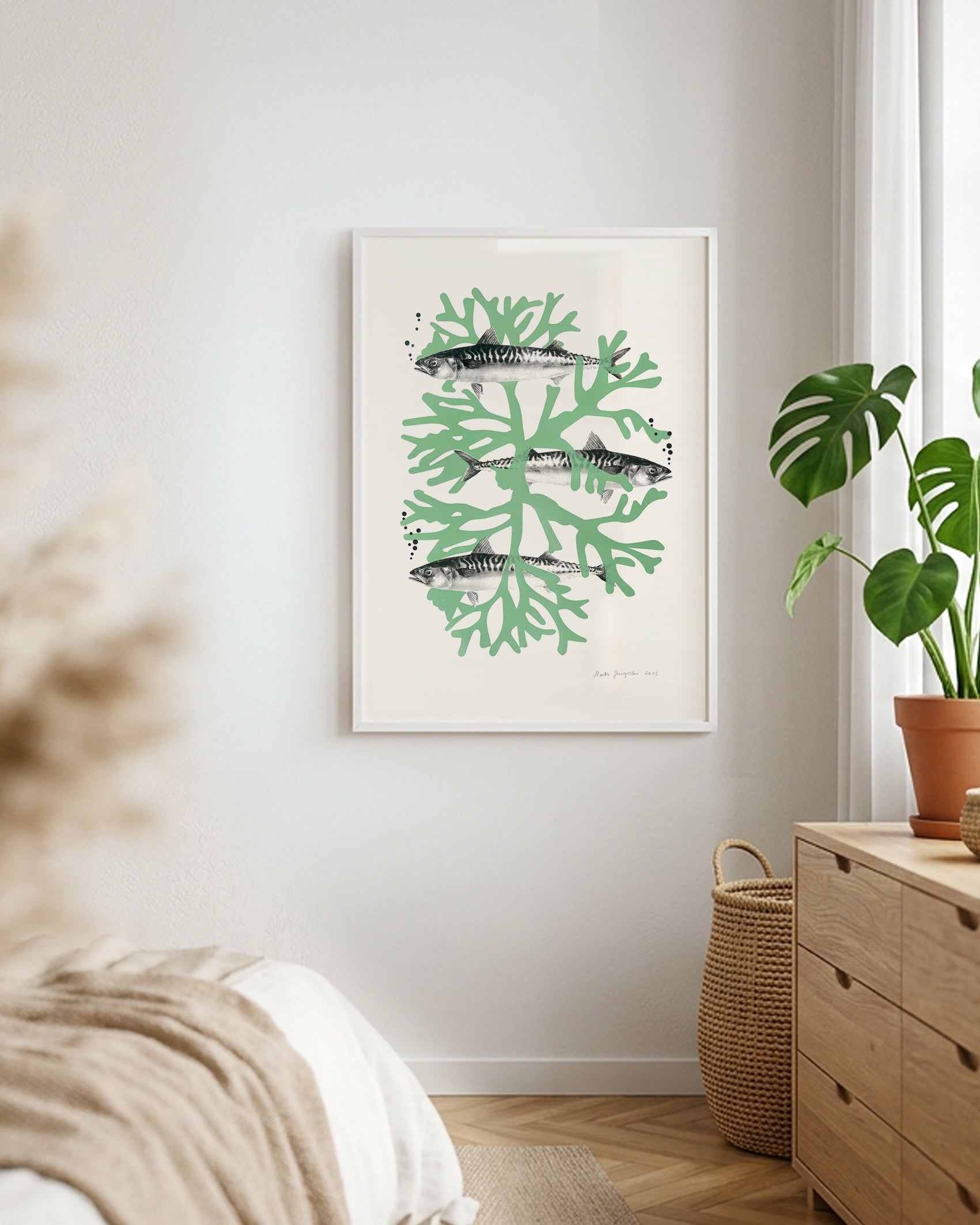 Poster „Makrelen“ (50 × 70 cm)