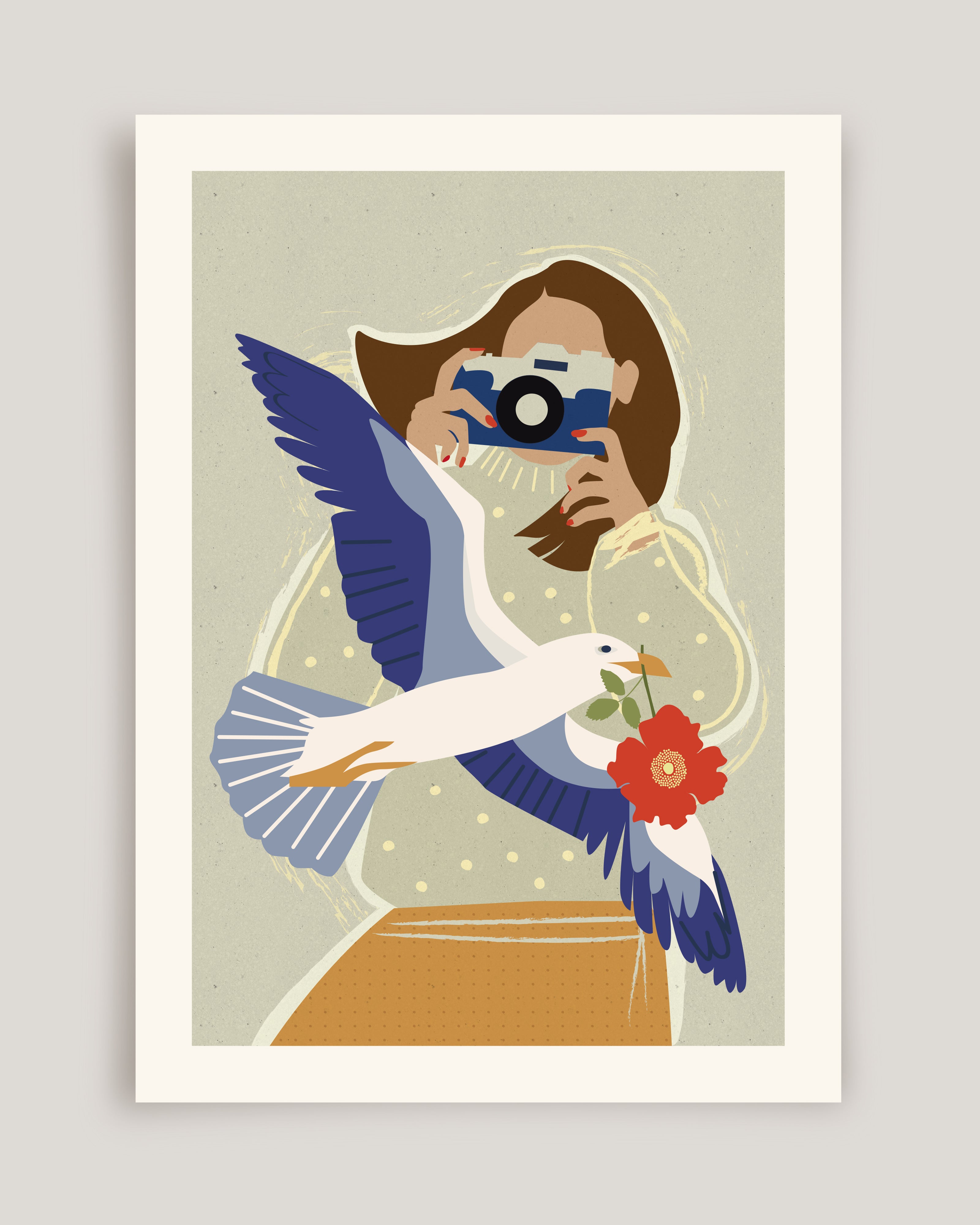 Poster „Schnappschuss“ (50 × 70 cm)