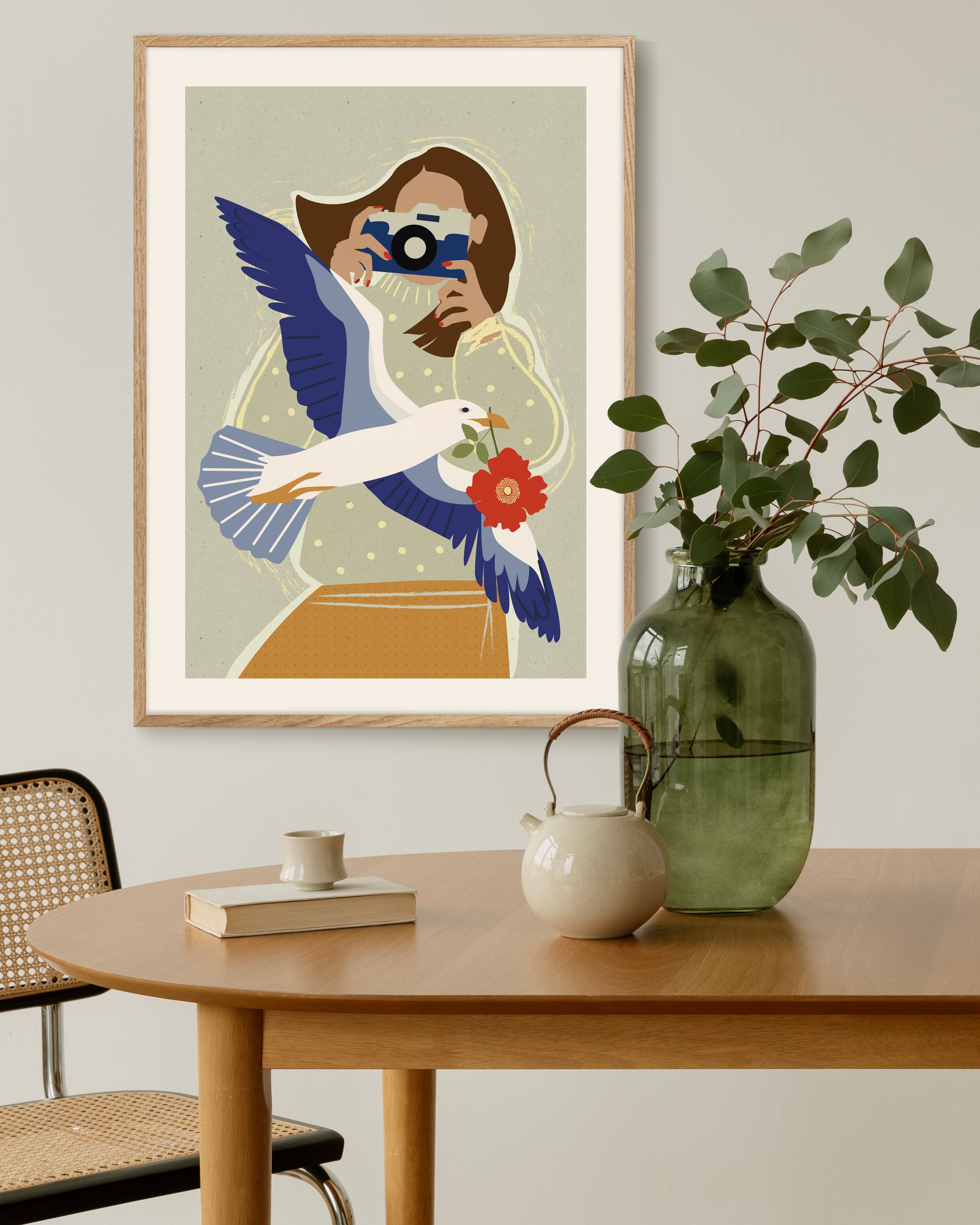Poster „Schnappschuss“ (50 × 70 cm)
